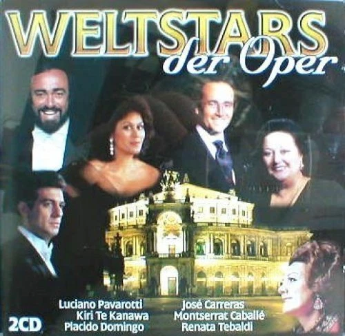 Weltstars der Oper (1998, Polygram) Luciano Pavarotti, Kiri Te Kanawa, .. [2 CD] - Bild 1 von 1