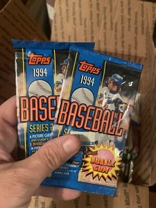 1994 Topps Series 2 Baseball Cards Two Unopened Packs - Picture 1 of 2
