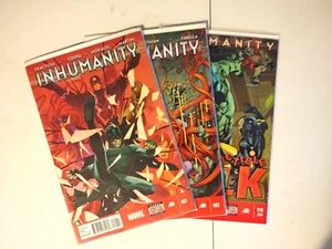 INHUMANITY #1, 2 & 18 MARVEL COMICS (C3) - Picture 1 of 4