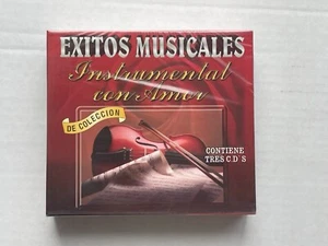 Instrumental Musical Exitos Musicales Instrumental con Amor De Coleccion 3 CD'S - Picture 1 of 11