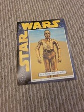 1977 Adpac See-Threepio C-3PO Star Wars Sticker General MILLS VINTAGE