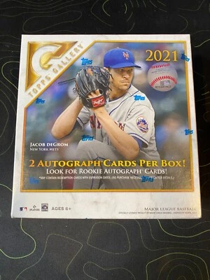2021 Topps Gallery Mega Box. BRAND NEW/SEALED. 2 AUTOS 20 PACKS - Image 1 of 4