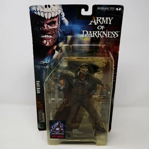 2001 McFARLANE TOYS PELÍCULA MANÍACOS 4 EJÉRCITO DE LA OSCURIDAD MALVADA CENIZA FIGURA SIN USAR SIN USAR TARJETA - Imagen 1 de 12