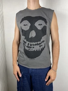 Misfits Vintage 2014 Tank Top Big Logo Sleeveless T Shirts Printed Music Merch - Picture 1 of 11