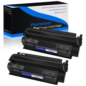 2 Pack Q2624A 24A Black Compatible Toner Cartridge for HP LaserJet 1150 Printers - Picture 1 of 24