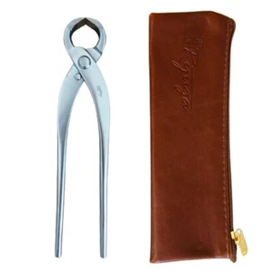 Ryuga Bonsai Root Cutter & Leather Carry Case | Stainless Steel Bonsai Tools - Picture 1 of 1