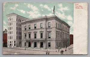 Postal antigua móvil de la oficina de correos de Alabama sin publicar parte posterior indivisa - Imagen 1 de 2