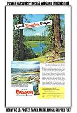 11x17 POSTER - 1950 You'll Remember Oregon 2