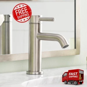 Allen + Roth Harlow Chrome Vessel Sink Faucet 1-Handle WaterSense NEW - Picture 1 of 11