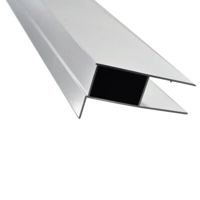 1900 mm Profile Extension | 20mm Wall Adjustment Kit | Polished Chrome