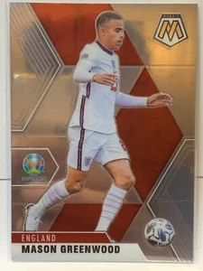 Mason Greenwood - 2021 Panini Mosaic UEFA Soccer #108 England Man United - Picture 1 of 2
