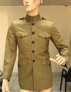 US Army WWI Offizier M1912 Sommer Tunika in Wolle Gaberdine Größe 48 - Bild 1 von 2
