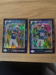 2024 Donruss Optic NFL Purple Shock Rated Rookies Complete Your Set Pick Card - Picture 1 of 1