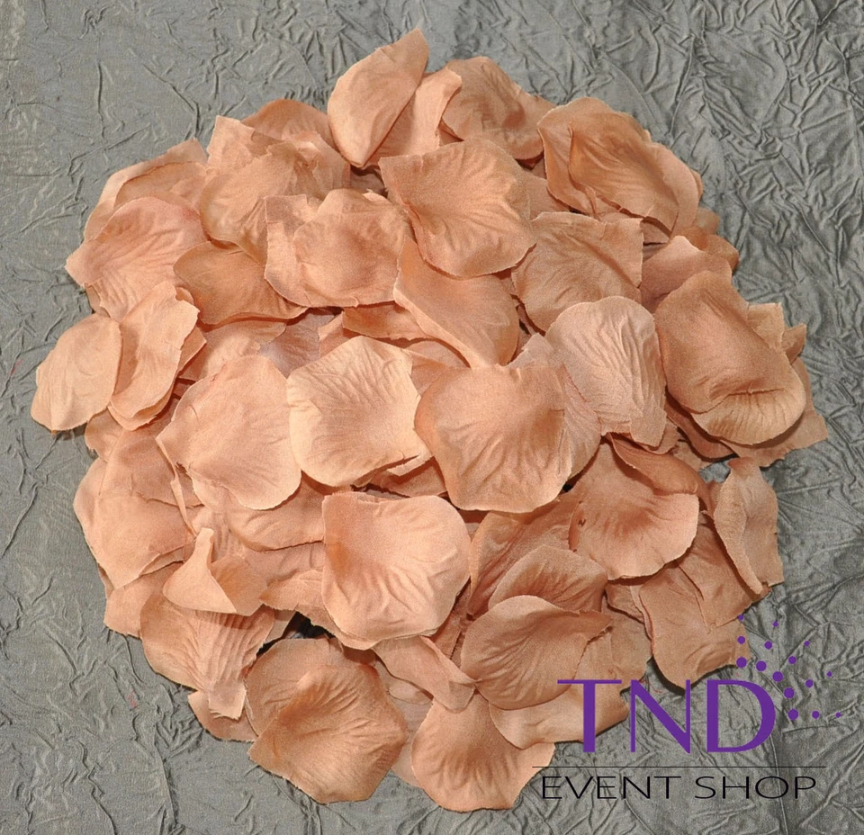 600 PIEZAS FLOR ROSA PÉTALOS BODA FIESTA MESA DECORACIÓN CONFETI Foto 1 de 1