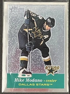 Retrofractor Topps Heritage 2001-02/558 Mike Modano #8 - Imagen 1 de 2