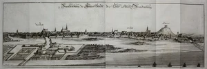 Brandeburgo Havel Panorama incisione su rame incisione Merian 1650 - Foto 1 di 1