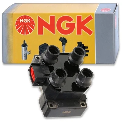 1 pc NGK Ignition Coil for 1991-1999 Mercury Tracer 2.0L 1.9L L4 - Spark se - Image 1 of 4