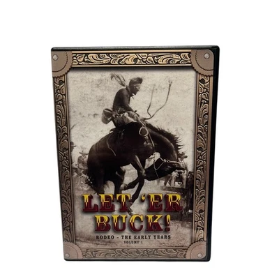 Let 'er Buck! Rodeo - The Early Years Volume 1 (DVD, 1994) D20 - Image 1 of 4