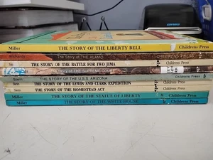 Lot of 9 HC Cornerstones of Freedom Series Books~American History - Homeschool - Bild 1 von 22