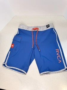 Board Shorts RVCA 30 Azul/Naranja  - Imagen 1 de 9