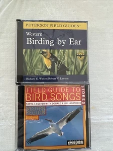 Peterson Western Birding By Ear 3 CD Stokes Field Guide To Bird Songs 4 CD - Foto 1 di 13