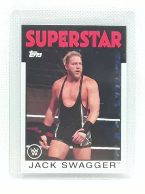 Jack Swagger 2016 Topps Heritage WWE Wrestling - #16 - Superstar - Image 1 of 2