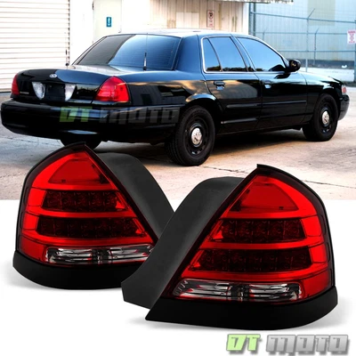 1998-2011 Ford Crown Victoria [Police Interceptor Style] LED taillights Lamps - Image 1 of 4