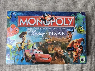 Monopoly Disney Pixar Edition Board Game Parker Brothers One Piece Missing - Image 1 of 4