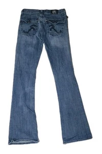 Rock & Republic Jeans Women's 6 Blue Kassandra Bootcut Low Rise 30 X 31 Stretch  - Picture 1 of 11