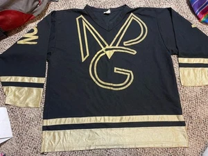 Rare NPG PRINCE New Power Generation Retro Hockey Jersey Sz. XL AK Athletic Knit - Picture 1 of 4