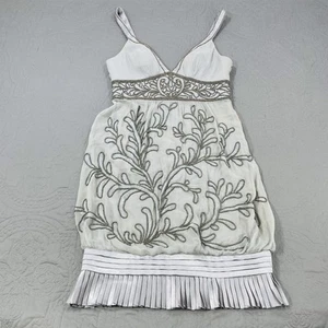 Vintage Sue Wong Nocturne Y2K Silk Beaded Baby Doll Top Fairy 90s Retro Art Deco - Picture 1 of 11