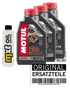 Inspection package MXT 3 liter engine oil Motul 10W-50 + oil filter Moto Guzzi - Picture 1 of 1