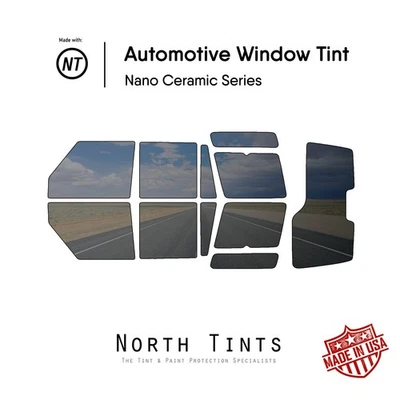 Película de tinte de ventana precortada nano cerámica para Land Rover Discovery II 2000-2002 Foto 1 de 4