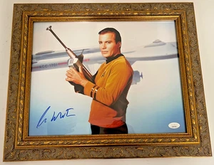 William Shatner Signed Star Trek Photo | JSA COA Framed Captain Kirk Display - Picture 1 of 6