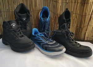 Boys Youth Big Kids Size 2 Billy Full Zip Shoe Polo Boot  Childrens Sneaker Lot - Picture 1 of 19