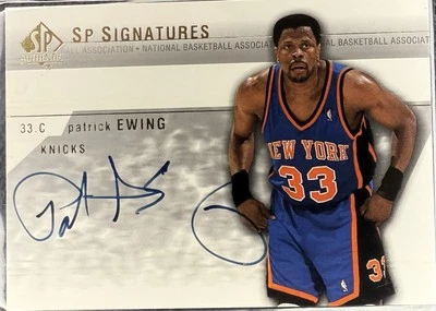 2004 SP Authentic Basketball Patrick Ewing Autograph - Image 1 of 2