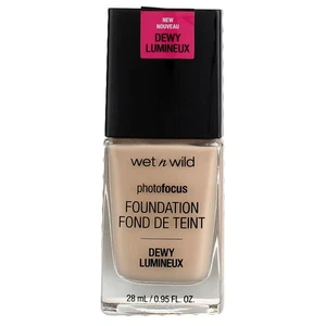 4 Pack Wet n Wild PhotoFocus Dewy Foundation, Fair Porcelain, 0.95 fl oz - Picture 1 of 2