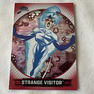 2025 Fleer Brilliants Superman #42 Strange Visitor Red Heat Vision /1938 - Image 1 of 2