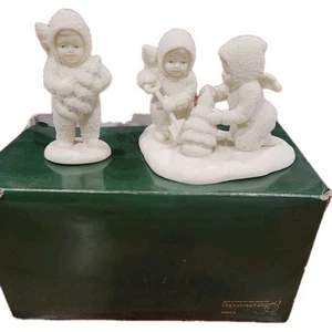 Department 56 Snowbabies "We'll Plant The Starry Pines" OVP 6865-9 - Bild 1 von 6