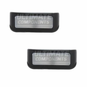 Fits Fiat Scudo Mk2 Van 2007-12/2016 Rear Number Plate Lights Lamps 1 Pair - Picture 1 of 2