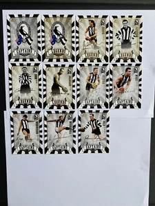 2009 VFL AFL LIMITED SELECT EDITION COLLINGWOOD 11 MINT CARDS CAPTAINS & LEGENDS - Foto 1 di 3