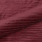 Scala Garnet Pleated 100% Silk Upholstery Fabric 48"
