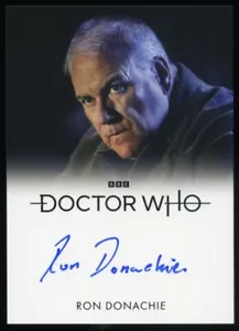 Doctor Who Series 5-7 - Ron Donachie as The Steward Autograph Card - Picture 1 of 1