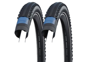 2x Schwalbe Hurricane 57-622 Drahtreifen RaceGuard 29x2.25 Fahrradreifen Mantel - Bild 1 von 2