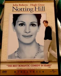 Notting Hill (1999 Collector’s Edition Romantic Comedy DVD) - Picture 1 of 2