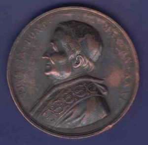 VATICANO Medal 1878 Death Of PIVS IX PONT MAX AN XXXI by G.Vagnetti - Picture 1 of 6