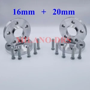 KIT 4 DISTANZIALI RUOTA 16+20mm KIA SPORTAGE - SORENTO 2009> + COLONNETTE - Imagen 1 de 1