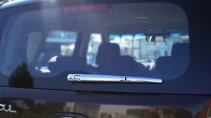 ACCESORIOS PARA KIA SOUL 2014-2019 PORTÓN TRASERO LIMPIAPARABRISAS CROMADAS CUBIERTAS - Imagen 1 de 2