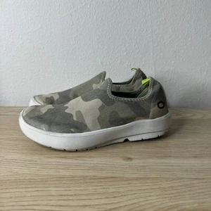 Oofos OOMG Eezee Camo Slip On Sneakers Womens Size 6.5 Sport Recovery Shoes - Picture 1 of 11