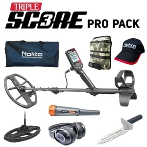 NOKTA MAKRO TRIPLE SCORE Pro pack with Seasoned Searcher Pack from CMD - Picture 1 of 2